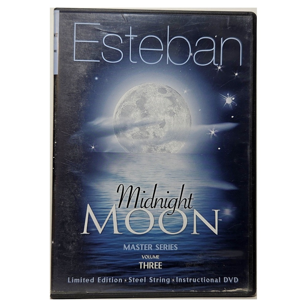 Midnight Moon Esteban Master Series Volume 3 Steel String Guitar Instruction DVD